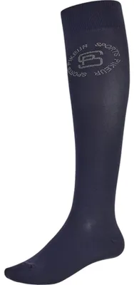 Produktbild von Pikeur Damen Reitsocken Kniestrümpfe nightblue Sports FS25, Größe:35-37