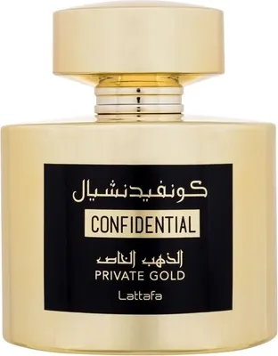 Obrázok produktu pre Lattafa Perfumes - Confidential Private Gold EDP 100ml
