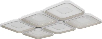 Produktbild von GLOBO Lighting Deckenleuchte MOSAIKO LBH 100x66x8 cm weiß Deckenlampe