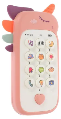 Immagine prodotto di Telefono giocattolo per bambini - Con melodie e luci lampeggianti - Da 6 mesi - Colorato