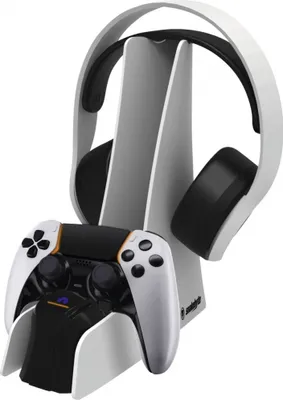 Produktbild von Snakebyte SB920813 Snakebyte Combo Charge 5 Ladegerät Weiß