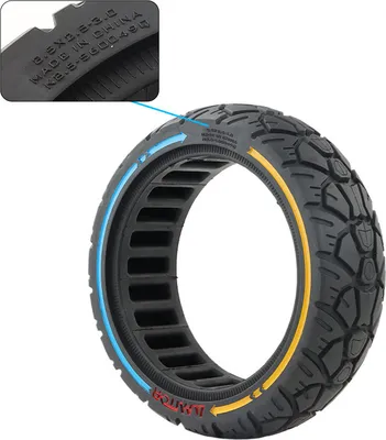 Produktbild von INF 8,5 x 2,5–3,0 Vollgummi-Offroad-Reifen (56 Rillen)