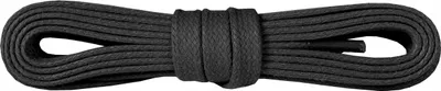 Produktbild von Langlebige gewachste flache Schnürsenkel 75 cm - Schwarz