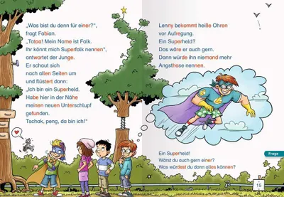 Produktbild von Leserabe Sonderausgaben - Geschichten von starken Helden - Silbe für Silbe lesen lernen