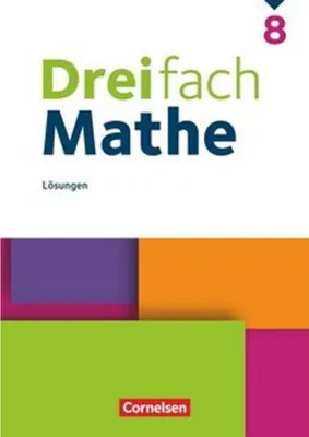Produktbild von Dreifach Mathe 8. Schuljahr - Lösungen zum Schulbuch