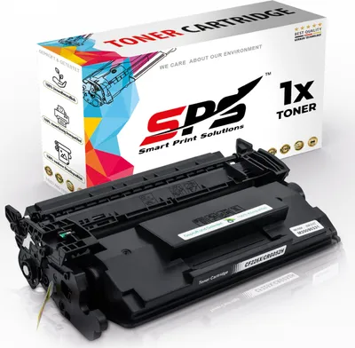 A toner cartridge and its packaging are displayed on a white background.