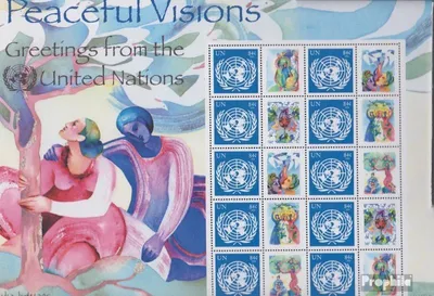 Produktbild von Briefmarken UNO - New York 2007 Mi 1065Klb Kleinbogen (kompl.Ausg.) postfrisch Grußmarke