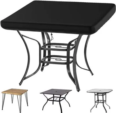 Image de Housse imperméable pour table de jardin 180 x 100 x 15 cm, pour l'extérieur