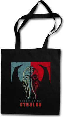 Produktbild von Urban Backwoods  Of Cthulhu, Stofftasche, Farbe: Schwarz