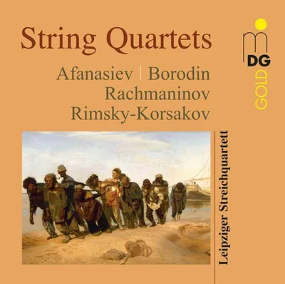 Obrázek produktu pro Nikolay Afanasyev (1821-1898): Leipziger Streichquartett - MDG - (CD / Titel: H-Z)