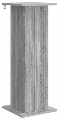 Zdjęcie produktu dla vidaXL Stojak na rośliny, szary Sonoma, 30,5 x 30 x 80,5 cm, materiał drewnopochodny