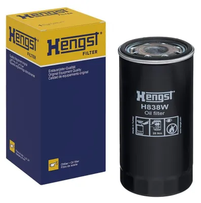 Productafbeelding van Oliefilter HENGST FILTER H838W voor FORD F-Max Cargo