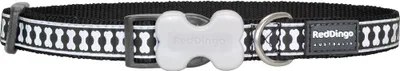 Obrázok produktu pre Reflexný obojok Red Dingo čierny, Veľkosť: GS