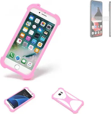 Produktbild von K-S-Trade Handy Hülle kompatibel mit Motorola ThinkPhone Schutz Hülle Bumper Silikon Schutz Hülle Cover Case Silikoncase Silikonbumper TPU Softcase