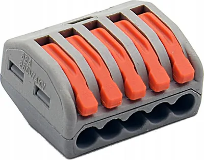 Produktbild von SCHNELLVERBINDER DRAHTVERBINDER 5x 0,08-4mm2 1 Stk.