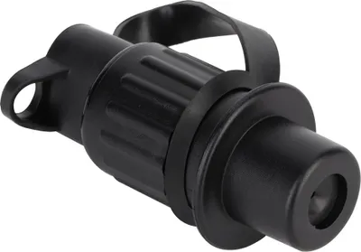 Image de Adaptateur de connecteur de câblage de remorque à 3 broches en plastique noir pour remorque