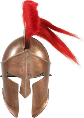 Obrázok produktu pre vidaXL Helma gréckeho bojovníka Antique Replica LARP Copper Steel