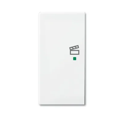 Produktbild von BJ Wippe/L 2f Szene 6233-21-914 alpinweiß Busch-free@home balance SI
