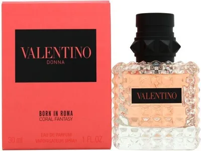 Produktbild von VALENTINO Born In Roma Coral Fantasy, Frauen, 30 ml, Spray, 947949 04 INGREDIENTS ALCOHOL ● PARFUM / FRAGRANCE ● AQUA / WATER / EAU ● LINALOOL ●..., 1 Stück(e)