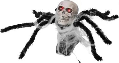 Produktbild von EUROPALMS Halloween Pop-Up Spinne, animiert, 45cm