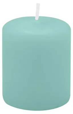 Produktbild von Stumpenkerzen 60 x  Ø 50 mm, Türkis, 16 Stück