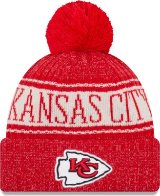Zdjęcie produktu dla New Era NFL Sideline Winter Bobble Mütze Kansas City Chiefs
