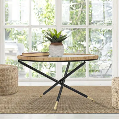 Produktbild von Tavolo Da Caffe' Saint Barth Rotondo Cm Ø 80X46,5