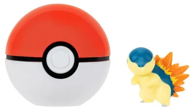 Produktbild von Pokémon Clip 'n' Go Actionfigur Feurigel & Pokéball