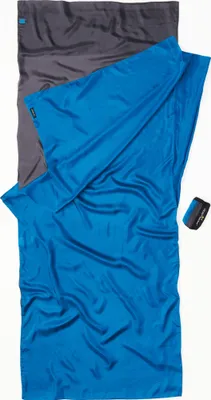 Produktbild von Cocoon Leicht-Reiseschlafsack,Rechteck,220 x 90cm,100 % SEIDE, rhino/cornflower (ST63/51)