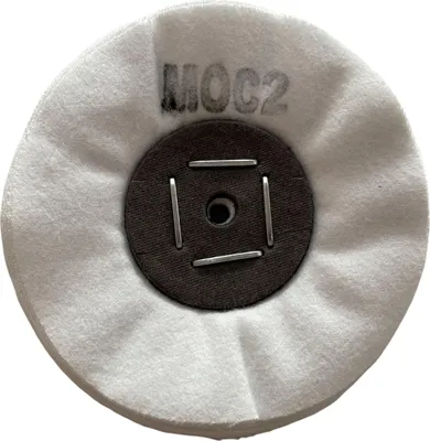Produktbild von Merard Polierwalze für das Finish N MOC2 weißer Flachrieps mit Naht Ø 100 mm 20