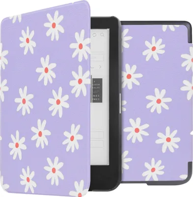 Productafbeelding van imoshion Design Slim Hard Case Bookcase voor de Kobo Clara HD - Flowers Distance