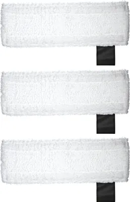 Produktbild von 3er Pack Mikrofaser-Wischpads als Ersatz fuer Karcher SC2 / SC3 / SC4 / SC5-Wischtuchzubehoer