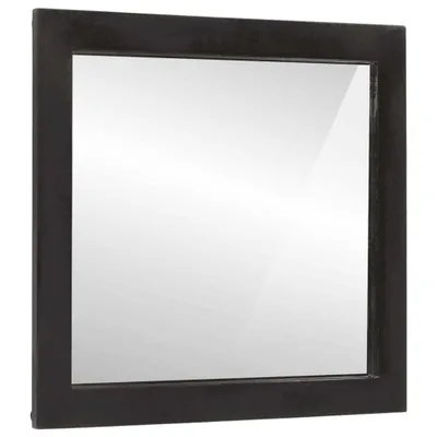 Immagine prodotto di Specchio da Bagno 55x1x60 cm in Vetro e Legno Massello di Mango