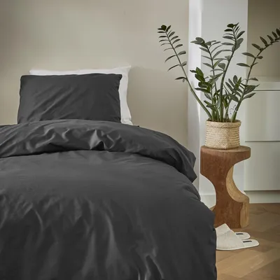 Produktbild von Cinderella Weekend - Bettbezug mit Reißverschluss - Baumwolle - 135x200 cm - Black