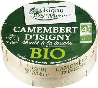 Produktbild von Käse Camembert d'Isigny Bio, im Stück