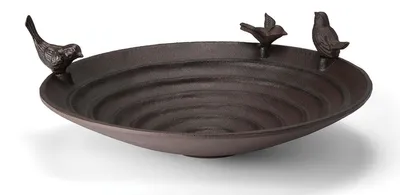 Immagine prodotto di Abbeveratoio per uccelli con decorazioni magnetiche a forma di uccelli.