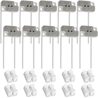 Productafbeelding van G4 GX5.3 Lampfitting voor MR16 MR11 - 10 Stuks met Kabelaansluitingen