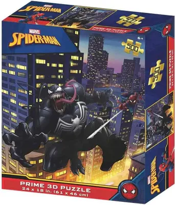 Zdjęcie produktu dla Puzzle soczewkowe Marvel Spiderman vs Venom