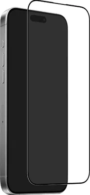 Obrázok produktu pre Tvrdené sklo Puro Frame pre Iphone 17 Pro s aplikátorom a čiernym rámom