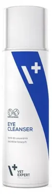 Zdjęcie produktu dla Vet Expert Eye Cleanser 100ML - Tonik pod oczy dla psów i kotów ras białych