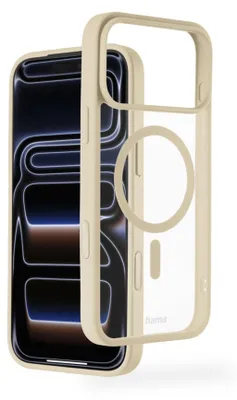 Produktbild von Hama Handyhülle Frame Protect, für iPhone 17 Pro Max, Durchsichtig