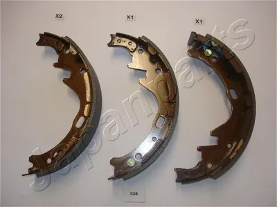 Produktbild von JAPANPARTS Bremsbackensatz Trommelbremse Hinten für NISSAN PICK UP (D21) GF-136AF