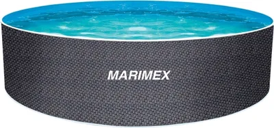 Produktbild von Aufstellpool Marimex Orlando Ø 3,66x1,22 m ohne Zubehör Rattanoptik