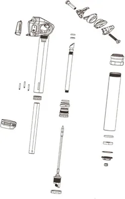 Zdjęcie produktu dla Zestaw zacisków RockShox z płytką F. Reverb B1