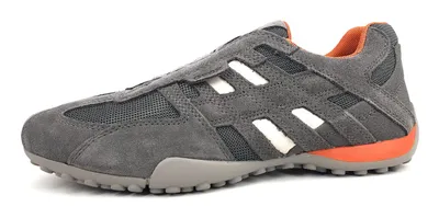 Produktbild von Geox U Snakel Herrenschuhe Sneaker Slipper Grau Freizeit, Schuhgröße:47 EU