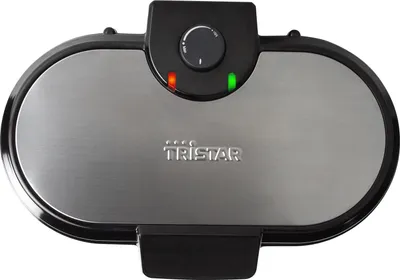 Zdjęcie produktu dla Tristar | Gofrownica | WF-2120 | 1200 W | Ilość ciasta 10 | W kształcie serca | Czarny