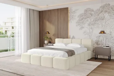 Produktbild von ALTDECOR Polsterbett mit Bettkasten - NATA-v1 - 180x200 Beige - Quelle 02 Bett mit Kopfteil, Boxbett, Doppelbett mit Stauraum
