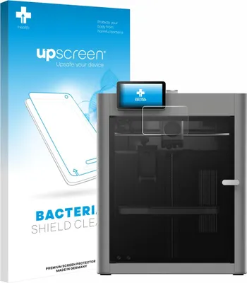 Produktbild von upscreen Schutzfolie für Bambu Lab P2S 3D Printer Displayschutz Displayschutzfolie Folie Klar antibakteriell