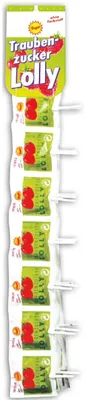 Produktbild von Frigeo Traubenzucker Lolly Erdbeer 7er