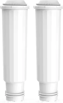 Two white water filter cartridges displayed side-by-side.